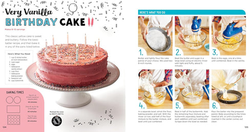 BAKING CLASS 50 RECIPES KIDS WILL LOVE TO BAKE - DEANNA COOK - COOKBOOK